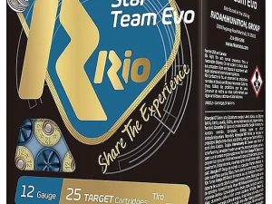 Rio Star Team EVO 28 Low Recoil Shotshells 12ga 2-3/4" 1oz 1135fps #8 25/ct