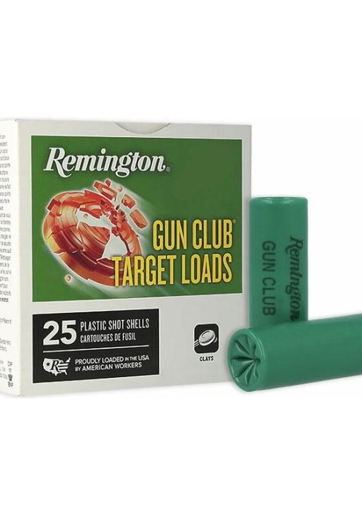 Remington Gun Club Target Load 12 ga 2 3/4" 1 oz #7.5 1250 fps 25/ct