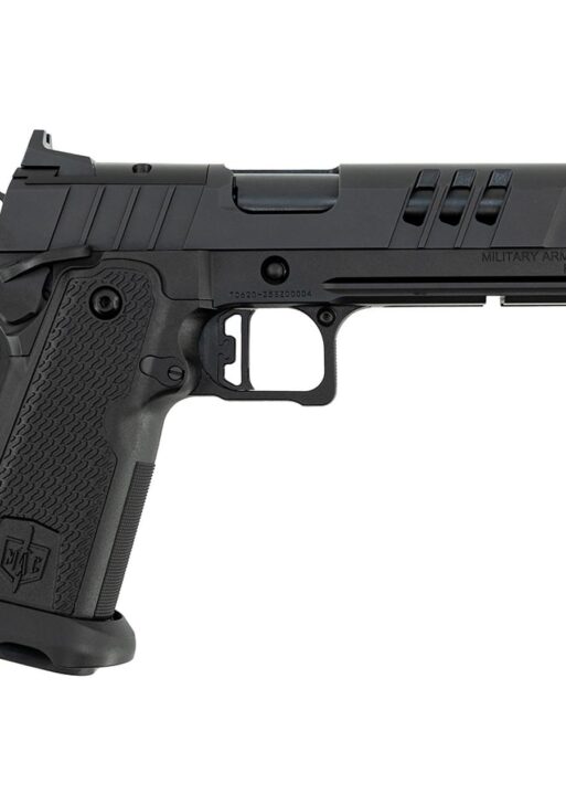 SDS MAC 9 DS-D Handgun 9mm Luger  17rd Magazines(2) 5'' Barrel  AOS Optic Plate Black