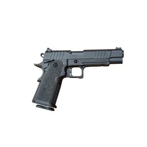 Tisas 1911 Duty B9R Double Stack Handgun 9mm Luger 17rd Magazine 5'' Barrel  Black Cerakote RMS/c Optic