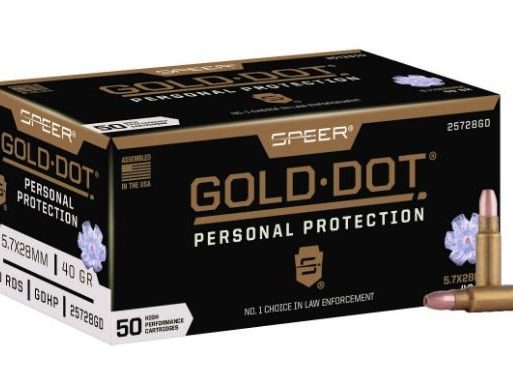 Speer Gold Dot Handgun Ammunition 5.7X28mm 40gr HP 50/ct