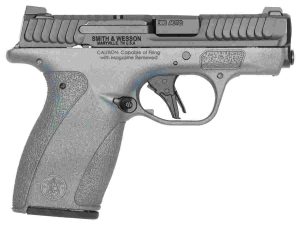 S&W Exclusive "Blue Titanium" M&P Bodyguard 2.0 No Thumb Safety Handgun .380 Auto 10(1)&12(1)rd Magazines 2.75" Barrel Titanium Blue Grip