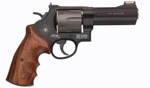 S&W M329PD Handgun .44 Rem Mag 6rd Capacity 4" Barrel  Scandium Frame Hi-Viz Front Sight