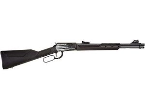 Rossi Rio Bravo Rifle .22 LR 15rd Magazine 18" Barrel Black with US Flag Lightning