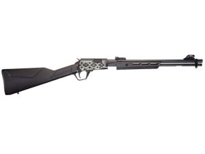 Rossi Gallery Pump Rifle .22 LR 15rd Capacity 18" Barrel Black Synthetic Stock Snakeskin Engraving
