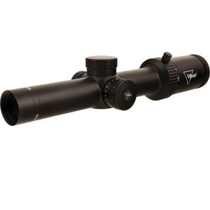 Trijicon Credo 1-4x24 (SFP) 30mm Rifle Scope w/Green BDC Segmented Circle Low Capped Adjusters