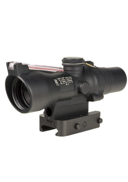 Trijicon Compact ACOG 2x20 Rifle Scope Red 9.2 MOA Triangle Reticle Illuminated Black w/ Mount