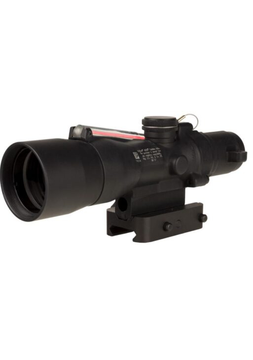 Trijicon Compact ACOG 3x30 Rifle Scope Red Chevron .223/62gr. w/ Mount Illuminated Black
