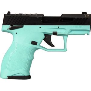Taurus TX22 Compact Handgun .22 LR 13rd Magazines (2) 3.6" Barrel Cyan and Black