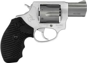 Taurus 856 Ultra Lite Handgun .38 Spl(+P) 6rd Capacity 2" Barrel Stainless Frame VZ BLack Operator II Grip