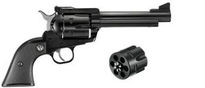 Ruger New Blackhawk Convertible SA Handgun .45 Colt/.45 ACP 6rd Capacity 5.5" Barrel Blued
