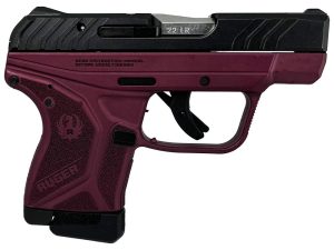 Ruger LCP II Handgun 22 LR 10rd Magazine 2.75" Barrel Black Slide with Black Cherry Frame
