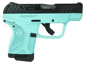 Ruger LCP II Custom "Robin's Egg Blue Frame" Handgun .22 LR 10/rd Magazine 2.75" Barrel Pocket Holster