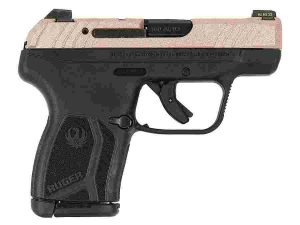 Ruger LCP 380 Max CSSI Exclusive Rose Gold Glitter Handgun .380 Auto 10rd Magazine 2.75" Barrel