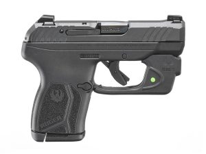Ruger LCP Max Handgun .380 ACP 10rd Magazines(1) 2.8" Barrel Black Frame w/Viridian E Series Green Laser