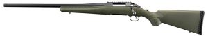 Ruger American Rifle Predator Left Hand 6.5 Creedmoor 4rd Capacity 22" Barrel Moss Green Stock