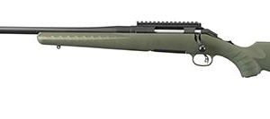 Ruger American Rifle Predator Left Hand Rifle 7mm-08 Rem 22" Barrel Moss Green Synthetic Stock