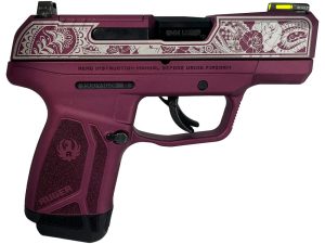Ruger "Black Cherry Frame/Paisley Slide" Max-9 Pro Handgun 9mm Luger 12rd Magazine 3.2" Barrel Optic Ready
