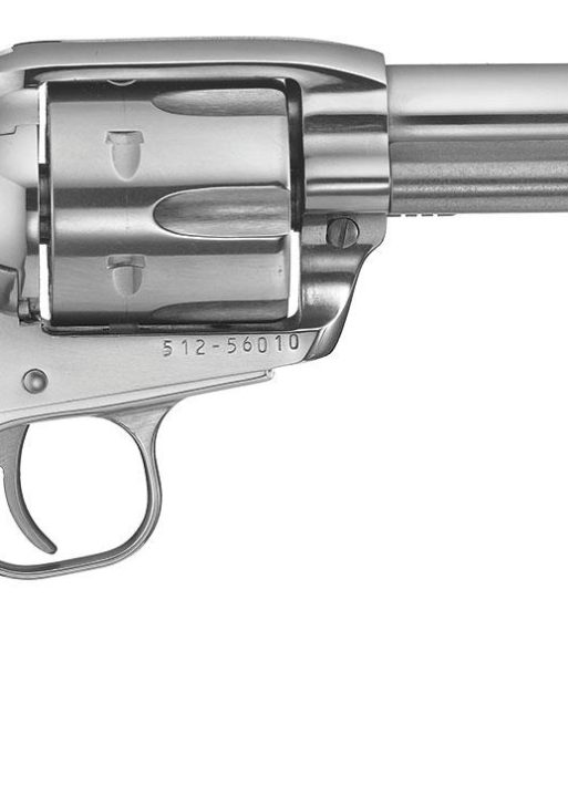 RUGER VAQUERO STAINLESS 45 COLT SA REVOLVER 5.5 BBL Gloss STS