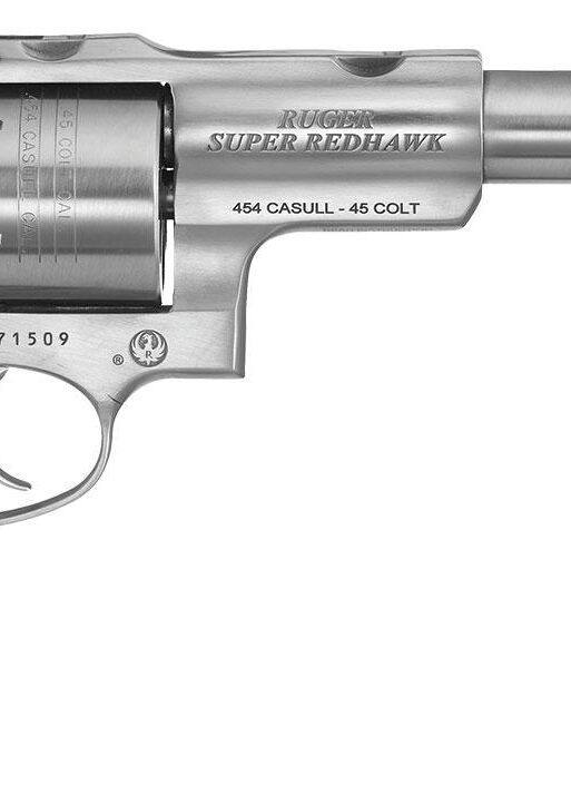 SUPER REDHAWK STANDARD 454 CASULL DA REVOLVER 7.5 BBL Satin STS