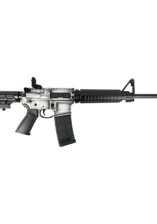 Ruger "White Distressed" AR-556 Rifle 5.56mm NATO 30rd Mag 16.10" Barrel Custom Stock Finish