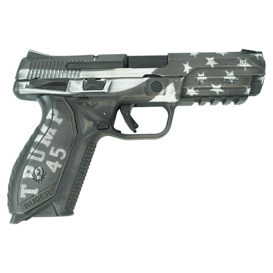 Ruger American Pistol 45 Auto 10rd Magazine 4.5" Barrel Trump