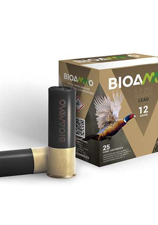 BIOAMMO Lead Game Pheasant Shotshells 12 ga 2-3/4" 1-1/8 oz 1280 fps #6 25/ct