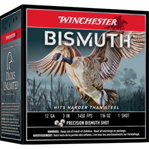 Winchester Bismuth Shotgun Ammunition 12ga 3" 1-3/8oz 1450 fps #1 25/ct