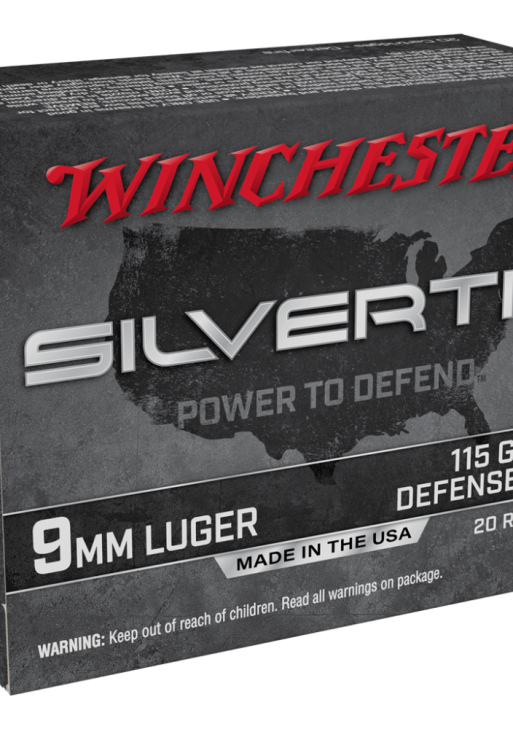 Winchester Silvertip Handgun Ammunition 9mm Luger 115 gr. JHP 1225 fps 20/ct