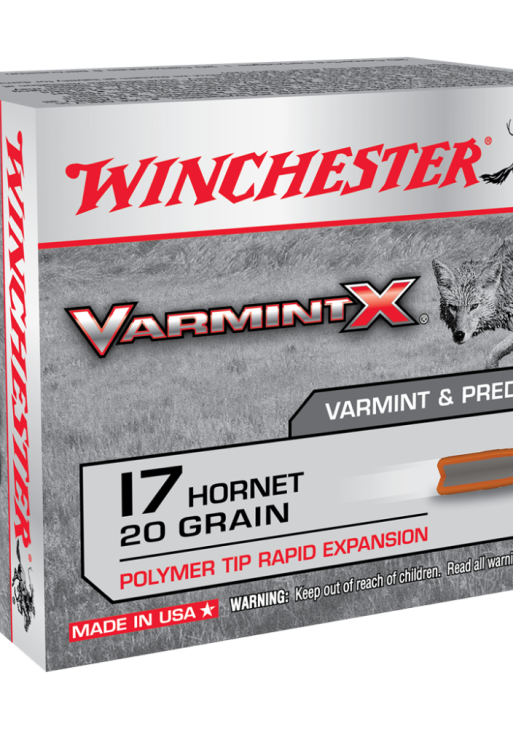 Winchester Varmint X Rifle Ammunition .17 Hornet 20 gr PT 3650 fps 20/ct