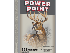 Winchester Super-X Power Point Rifle Ammunition .338 Win Mag 200 gr. PSP 2960 fps 20/ct