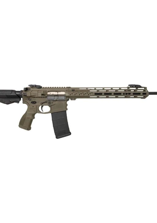 Fostech Stealth Lightning Rifle 5.56mm 30rd Magazine 16" Barrel 13" Rail Echo AR II Trigger OD Green
