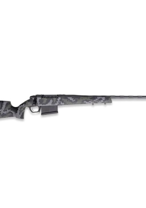 Weatherby Model 307 RANGE XP 2.0 Rifle 7mm PRC 5rd Capacity 22'' Barrel Green/Grey Sponge Pattern Stock