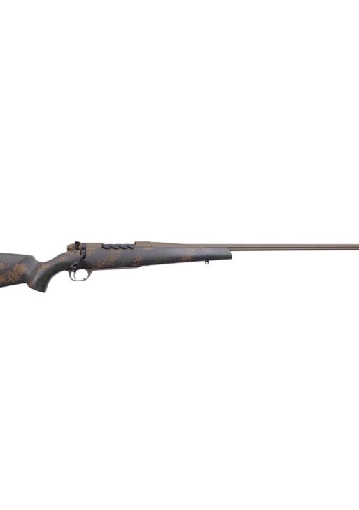 Weatherby Mark V Backcountry 2.0 Rifle 6.5 Creedmoor 4rd Magazine 22" Barrel Synthetic Stock Brown and Green
