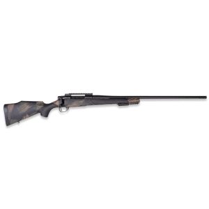 Weatherby Vanguard Black Hills Rifle .223 Rem 5rd Capacity 20" Heavy Barrel Black Polymer Stock w/Green & Tan Paint