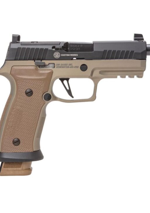 Sig P320 AXG Combat Limited Edition Handgun 9mm Luger 21rd Magazine(3) 4.6" Barrel Optic Ready
