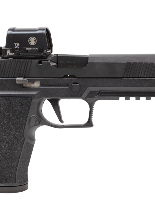 Sig Sauer P320 XTen Handgun 10mm 15rd Magazines (2) 5" Barrel Black Night Sights with Romeo2 Optic