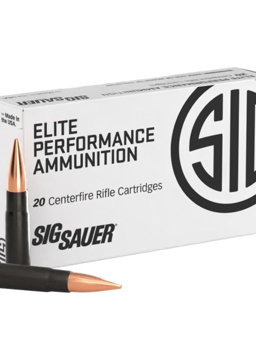 Sig Sauer SBR Elite Performance Copper Hunting Rifle Ammunition .300 BLK 120gr HP 1897 fps 20/ct