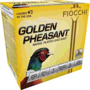 GOLDEN PHEASANT NP 20ga  2 3/4" 1oz #5 1245fps 25RD