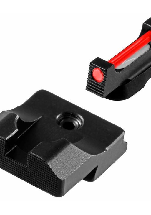 Truglo Fiber Optic Pro Sight Set Red Front Black Back for Sig X5