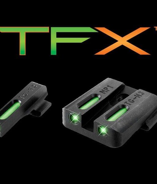 Truglo TFX Tritium/Fiber-Optic Day/Night Sights S&W M&P (including SHIELD & .22 models excluding .22 Compact / C.O.R.E. models) SD9 and SD40 (exclud