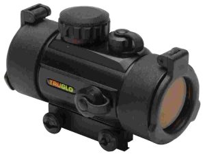 Truglo Traditional Red Dot Sight - 1x40mm 5 MOA Red Dot - Matte