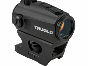 Truglo Ignite Mini Red Dot Sight with High and Low Mount- 30mm 2 MOA Green Dot