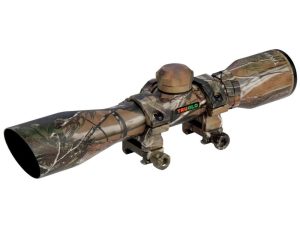 Truglo Compact Shotgun Rifle Scope - 4x32mm Diamond Ballistic Realtree APG