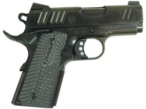 Alpha Foxtrot AF1911 70 Series Handgun .45 ACP 7rd Magazine 3.25" Barrel Black Novak Sights