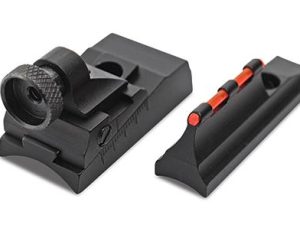 Traditions Peep Sight Fiber Optic Sight System Fits Traditions & CVA Straight Non-tapered Barrels