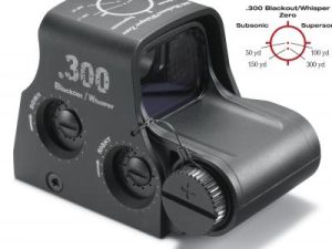 EOTech XPS2-300 Blackout Holographic Sight - Non-Night Vision .300 BLK Zero Reticle