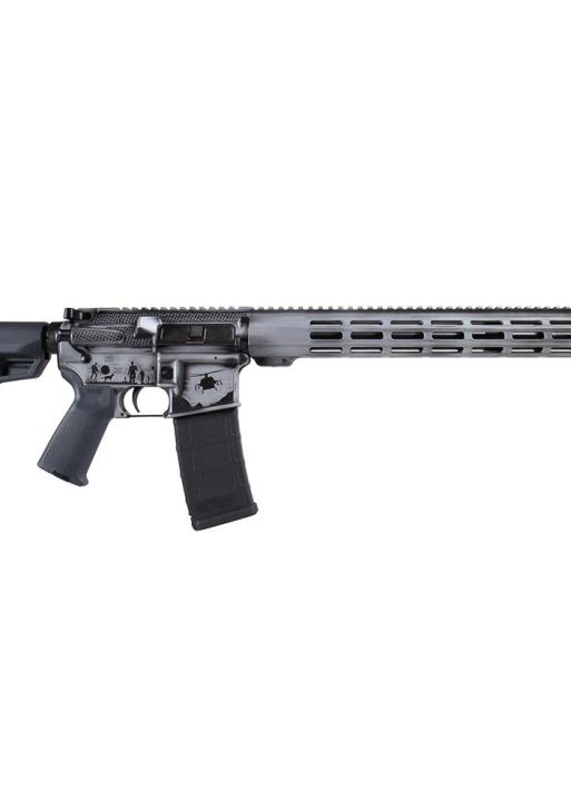 Shark Coast Tactical "Armed Forces Grey" AR-15 Rifle 5.56mm 30rd Magazine 16" Barrel 15" MLOK Handguard