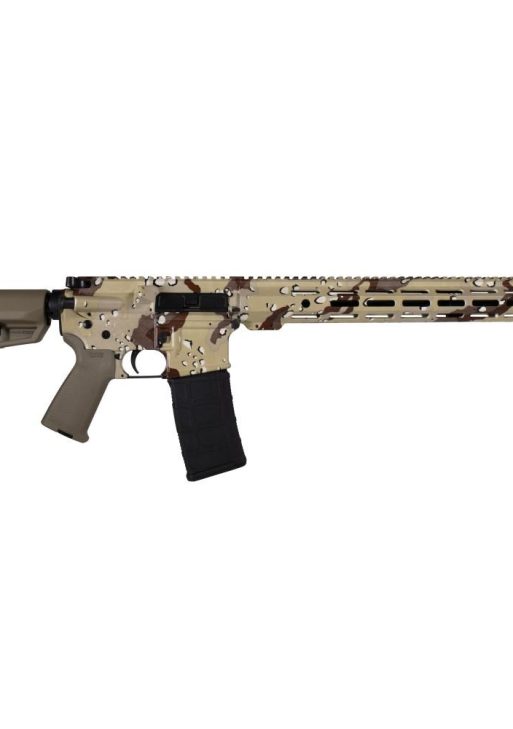 Shark Coast AR Rifle 5.56 NATO 30rd Magazine 16'' Barrel Chocolate Chip with Magpul Furniture