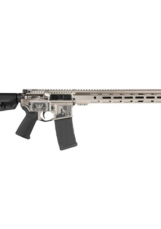 Shark Coast "Trump Fight" AR Rifle 5.56mm 30rd Magazine 16?? Barrel Magpul Stock and Grip Custom Champagne Finish